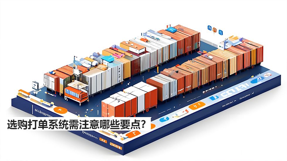 選購打單系統(tǒng)需注意哪些要點？