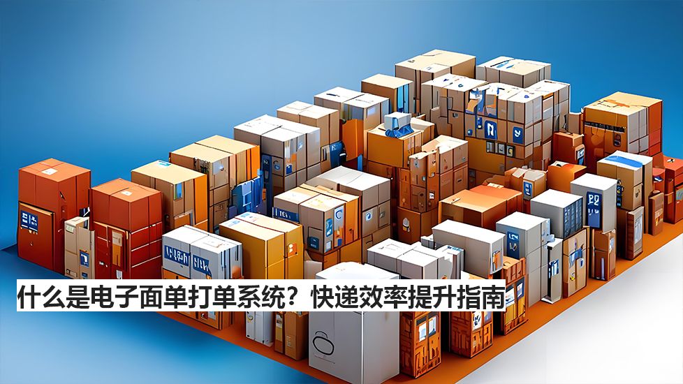 什么是電子面單打單系統(tǒng)？快遞效率提升指南