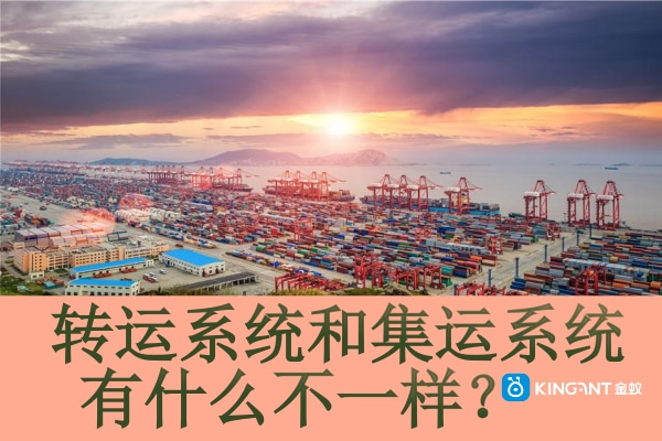 轉(zhuǎn)運系統(tǒng)和集運系統(tǒng)有什么不一樣？